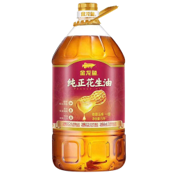 金龙鱼食用油 不油腻轻年花生油 5L 1桶