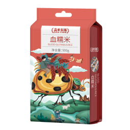 盖亚农场（Gaia Farm） 血糯米 1.25kg（东北五谷杂粮粗粮饭原料 黑糯米粥  ） 血糯米1.25kg