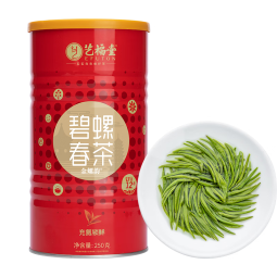 艺福堂茶叶绿茶 碧螺春茶特级250g 2024明前新茶花果清香江苏云雾茶茗茶