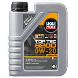 力魔（LIQUI MOLY）德国原装进口 顶技6200机油 0W-20 C5 1L 汽车用品