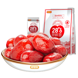 好想你 28°一级锁鲜枣500g/7袋 蜜饯果干红/灰枣新疆免洗即食可夹核桃