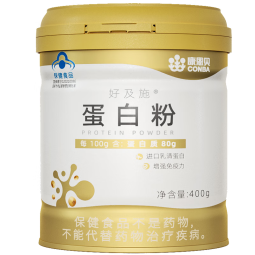 康恩贝金罐蛋白粉乳清蛋白质粉不含糖大豆分离蛋白增强免疫力成人营养品 礼盒套装：2罐蛋白粉+送摇摇杯