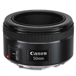 Canon/佳能 EF50mm F/1.8 STM小痰盂三代 定焦大光圈自动对焦单反相机镜头 黑色（香港仓） 官方标配