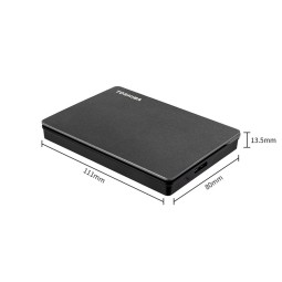 东芝（TOSHIBA）1TB 游戏移动硬盘机械 Gaming系列 USB3.2 Gen 1 2.5英寸 高速 兼容Mac PlayStation Xbox One