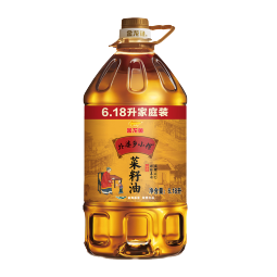 金龙鱼 食用油 非转基因压榨 外婆乡小榨菜籽油6.18L