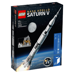 乐高（LEGO）IDEAS阿波罗土星五号火箭92176积木拼装玩具儿童生日礼物 阿波罗土星五号火箭92176