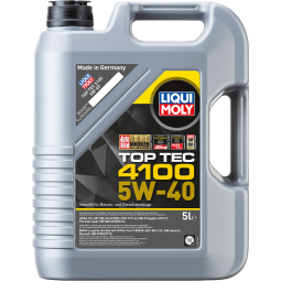 力魔（LIQUI MOLY）德国原装进口 顶技4100机油 5W-40 SN/CF级 5L  汽车用品