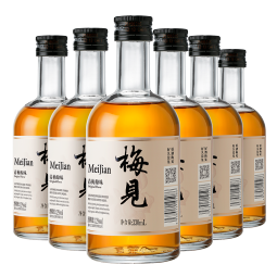 梅见梅见青梅酒12度330ml*6瓶 冰饮梅子酒低度微醺 酸甜果酒年货送礼