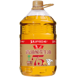 鲁花 食用油 5S压榨 高油酸花生油6.09L 油酸含量大于75%