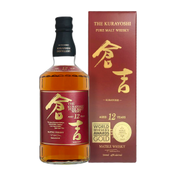 仓吉（KURAYOSHI）12年 日本 调和型威士忌 700ml 43度 礼盒装 进口洋酒