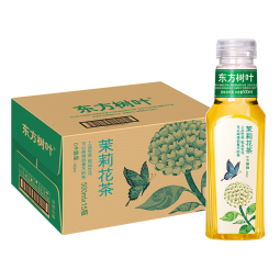 农夫山泉 东方树叶 无糖茶饮品 茶饮料500ml*15瓶  整箱装 茉莉花茶