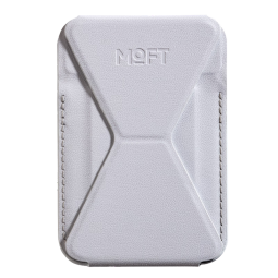 MOFT适用iPhone16/15/14磁吸手机支架ProMax卡包桌面无线充便携自拍MagSafe 迷雾灰 GEN4代