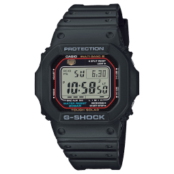 卡西欧（CASIO）G-SHOCK系列经典小方块街头时尚运动防水防震方形手表男送礼推荐 京仓速发GW-M5610U-1小红圈