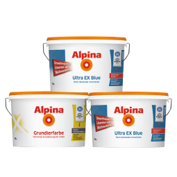 阿尔贝娜（Alpina） 德国乳胶漆新恩蓓墙面漆原装进口油漆涂料内墙漆底漆可调色白漆 恩蓓15L套装白色--可涂刷55-60平