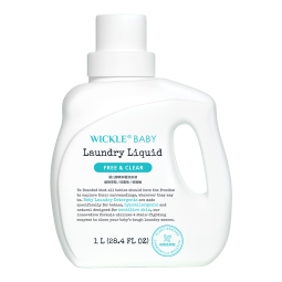 WICKLE婴儿洗衣液新生婴儿宝宝专用酵素抑菌洗衣液 1000ml（自然香型）