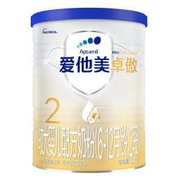 爱他美（Aptamil）卓傲较大婴儿配方奶粉2段（6—12月龄）300g  小罐装试用装