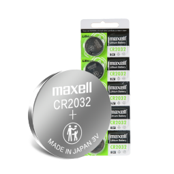 麦克赛尔（Maxell）CR2032进口纽扣电池5粒装3V 适用大众奥迪现代等汽车钥匙遥控器电子秤手表锂电池电脑主板小米盒子