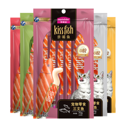 麦富迪 猫条 猫零食成幼猫通用猫咪零食营养猫湿粮 【力荐】四口味混合装14g*100