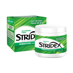 STRIDEX施颜适美国进口0.5%水杨酸净颜棉片55片温和型粉刺黑头痘痘控油