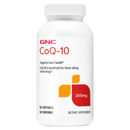 GNC健安喜辅酶q10软胶囊200mg*60粒  呵护心脏血管健康调卵巢泡备孕