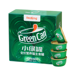 红狗 猫罐头70g*8罐三文鱼口味主食猫罐头主食罐成猫幼猫猫咪补水营养