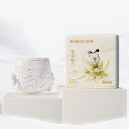 巴布豆（BOBDOG）雪域极光拉拉裤超薄透气尿不湿纸尿裤试用夜用极地珍萃奢护新生 拉拉裤XXXL36片【34斤以上】