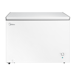 美的（Midea）冰柜家用冷藏冷冻两用 301L商用大容量卧式冷柜低霜保鲜单温冰箱一级能效 国家补贴BD/BC-301KM(E)