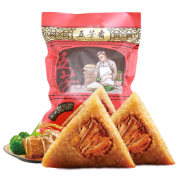 五芳斋 中华老字号 嘉兴粽子 端午节嘉兴特产肉粽 真空五芳肉粽共600g