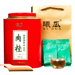 曦瓜乌龙茶典韵系列武夷岩茶肉桂256 中火罐装口粮茶礼盒