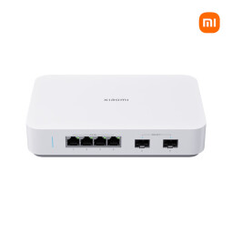 小米（MI）万兆交换机 磅礴带宽 即插即用 2个10G SFP+口 自由定义 静音设计 桌搭美观交换机