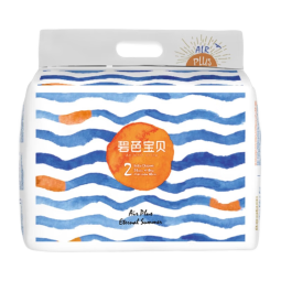 碧芭宝贝盛夏光年纸尿裤0.2cm纤柔至薄透气婴儿尿不湿秋冬不闷 纸尿裤S38片  4-8kg