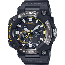 卡西欧（CASIO）【情人节礼物】G-SHOCK 电波蓝牙CASIO蛙人IOS运动腕表 送男友 GWF-A1000-1A