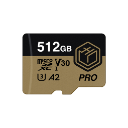 京东京造 512G高性能PRO系列TF（MicroSD）存储卡 U3 C10 A2 V30 4K 高速游戏机平板运动相机无人机内存卡 