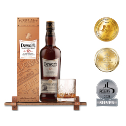 帝王（Dewar's）12年 苏格兰二次陈酿 威士忌700ml  无盒
