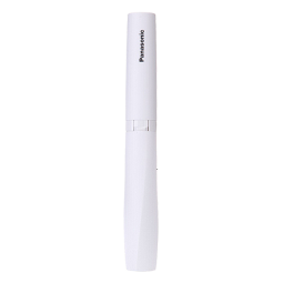 松下（Panasonic） 电动鼻毛修剪器 男士用刮剃修去鼻毛器剪刀女用自动干电池式修眉造型脱毛器 ER-GN20-W 白色