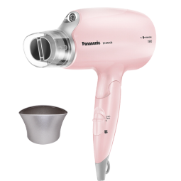 松下（Panasonic）【国家补贴】吹风机纳诺怡护发家用恒温大功率电吹风折叠便携冷热风速干吹风筒生日礼物 EH-WNA3B 粉色1800W