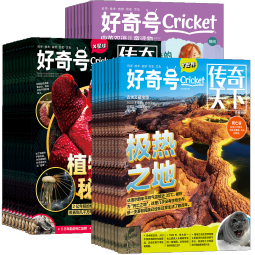 好奇号杂志 每月3册 2025年1月-12月 1年共12期  6-12岁儿童科普 青少年中英双语Cricket Media少儿科普百科通识读物中文版 杂志铺 少儿阅读中小学生课外阅读