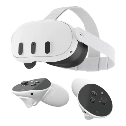Oculus Meta Quest 3 128GB 一体式头戴VR设备 日版全新 头戴式VR设备