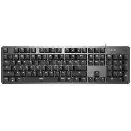 罗技（Logitech）K845 机械键盘 有线键盘 游戏办公键盘 104键 全尺寸 单光 黑色 TTC轴 红轴