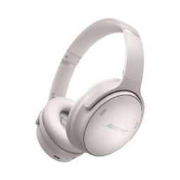 Bose 【国家补贴】QuietComfort 消噪耳机-晨雾白 头戴式无线蓝牙降噪 QC45升级款 风噪滤除新体验