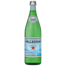 圣培露（S.Pellegrino）含气天然矿泉水 750mlx12 玻璃瓶畅享装  意大利原装进口气泡水