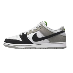 耐克（NIKE）【严选好物】bebe8耐克 Nike Dunk Low SB 男女低帮复古休闲鞋 【叶绿素灰白黑】BQ6817-011 44