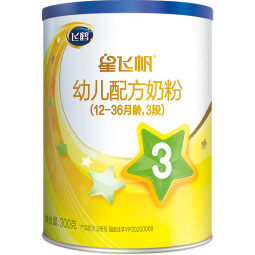 飞鹤星飞帆3段300g幼儿配方奶粉（12到36个月） 3段 300g 1罐 （咨询客服大罐更优惠） 