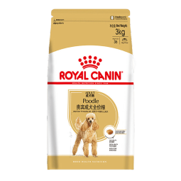 皇家（ROYAL CANIN）狗粮PD30 宠物狗贵宾泰迪小型狗粮 PD30贵宾成犬粮3kg