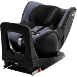 宝得适（BRITAX）儿童安全座椅0-4岁德国进口360度旋转双面骑士isize精致蓝