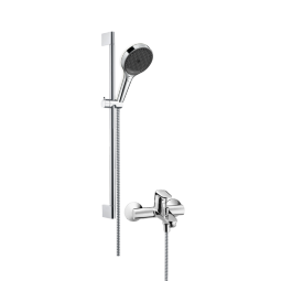 汉斯格雅（Hansgrohe）境雨手持花洒喷头恒温浴缸龙头淋浴组合套装智能花洒 非恒温：境雨手持花洒-镀铬色 