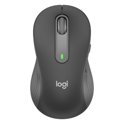 罗技（Logitech）M650 M无线蓝牙鼠标 轻音鼠标 办公家用鼠标 Logi Bolt USB接收器 中小手型 黑色 商用版