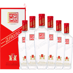 全兴【老八大名酒】大曲52度樽20纯粮酿造高度白酒 浓香型口粮酒 52度 500mL 6瓶 整箱装