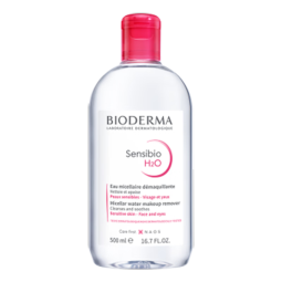 贝德玛（BIODERMA）【明星同款】粉水500ml舒妍多效洁肤液卸妆水敏肌卸防晒 生日礼物