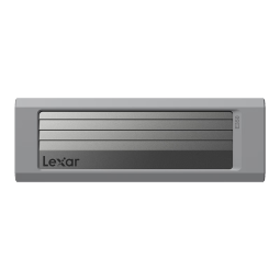 雷克沙（Lexar） M.2 SSD硬盘盒 NVMe协议 高速移动固态硬盘盒外置 多重高效散热 【E350硬盘盒】M.2 NVMe/SATA双协议 高速10Gbps传输